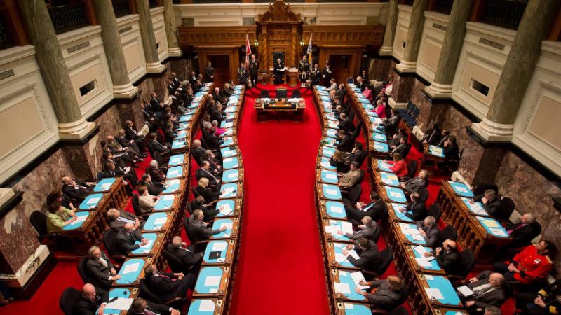BC Legislature Chamber