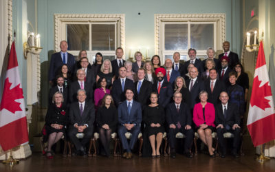 Trudeau Reveals Minority Cabinet