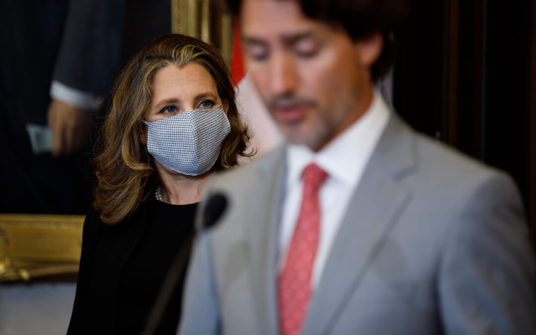 Freeland’s Massive Pandemic Budget  Charts Path Towards Recovery