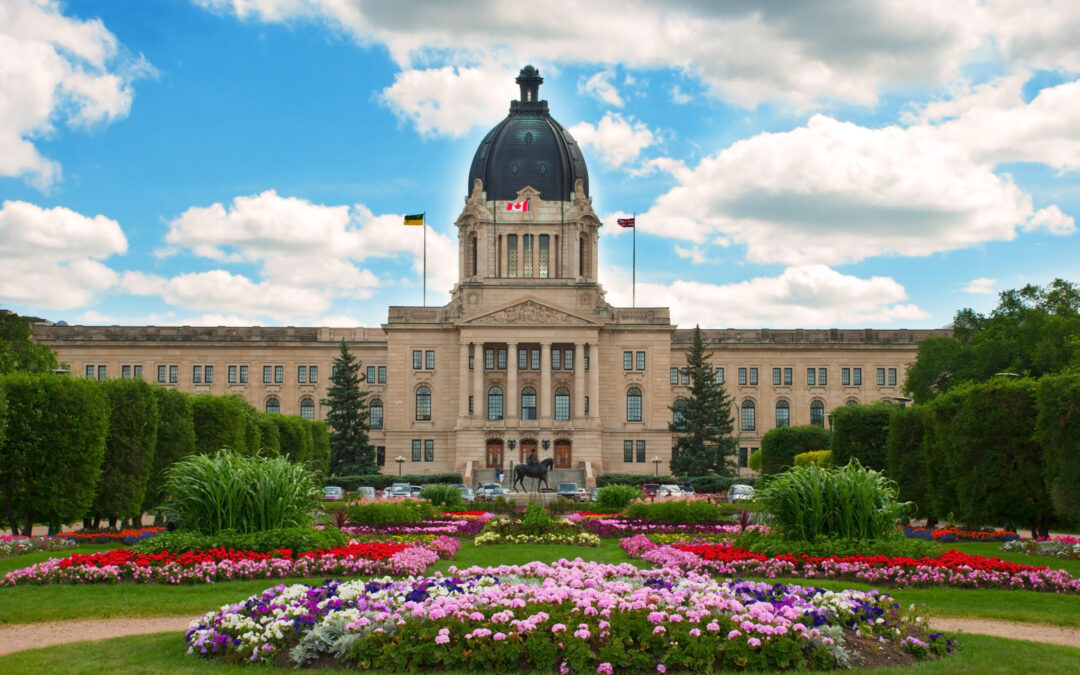 The Legislative Assembly of Saskatchewan in Regina city