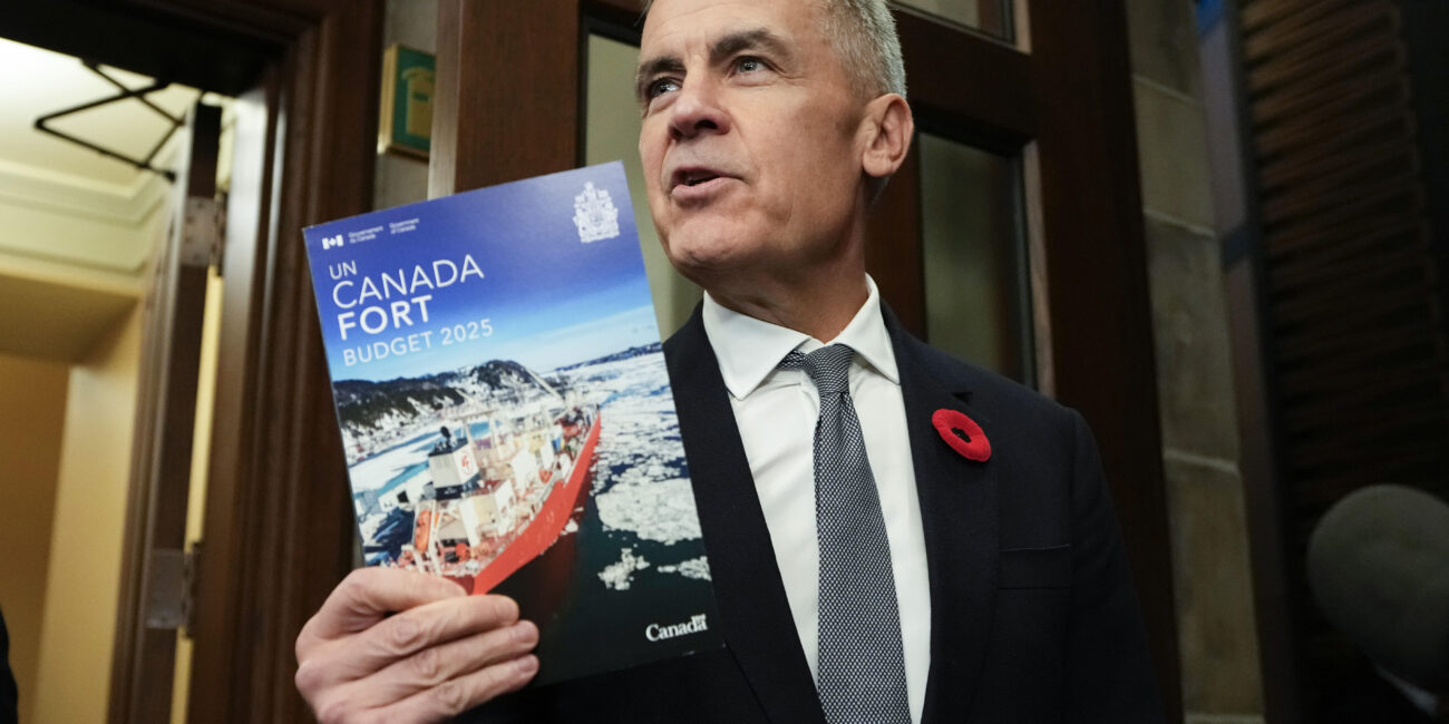 Mark Carney's first budget