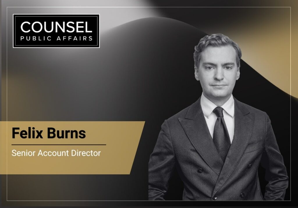 Felix Burns Promoted to Senior Account Director