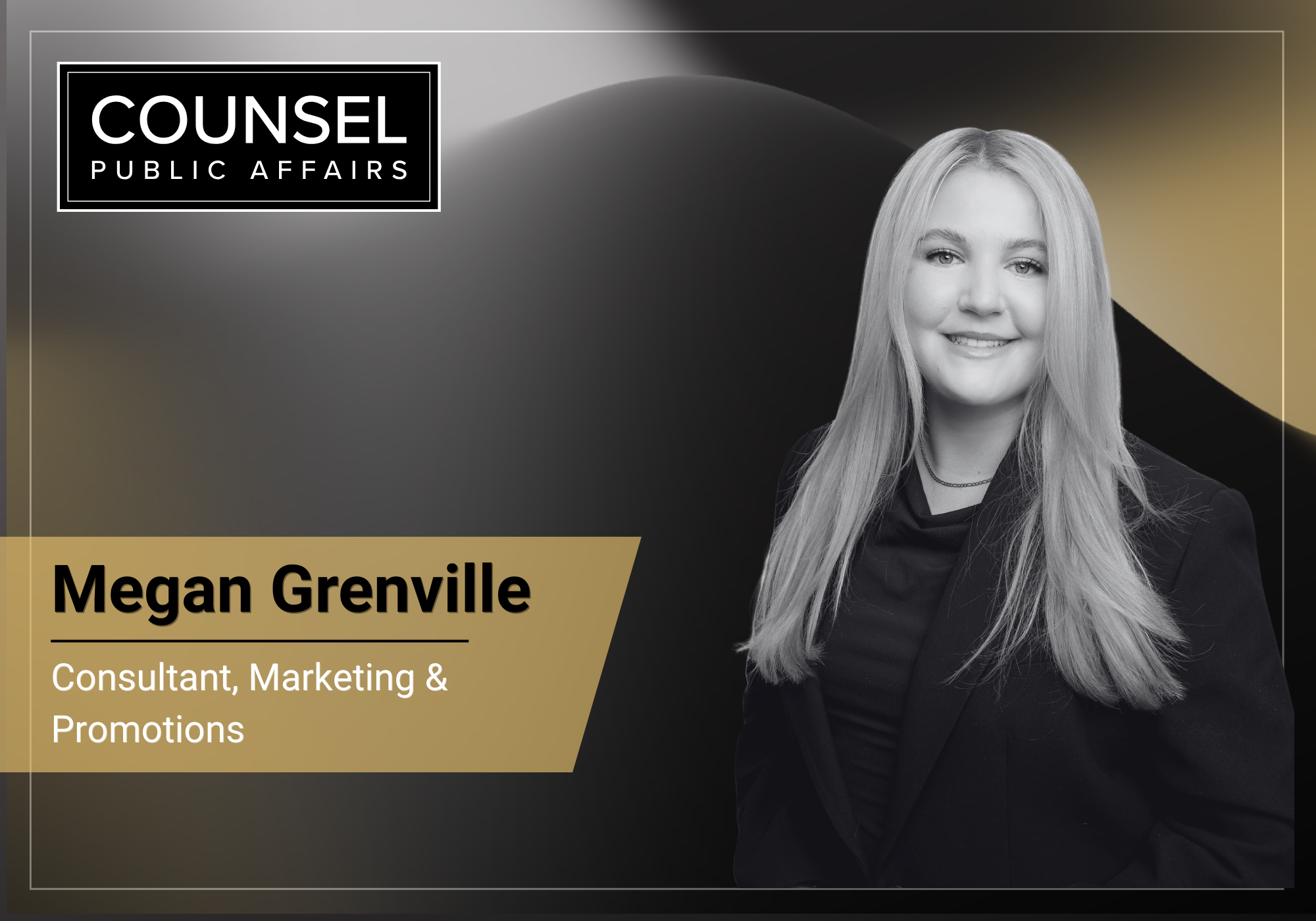 Megan Grenville Consultant Marketing & promotions